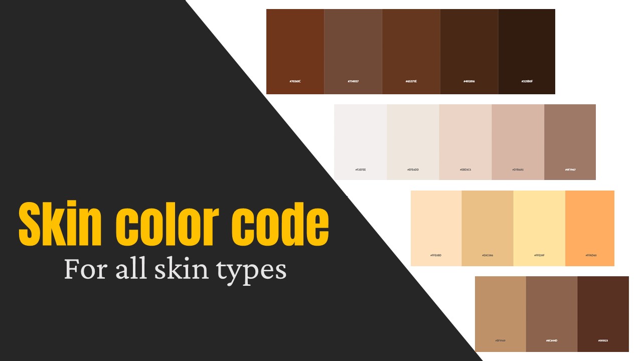 tan skin color code