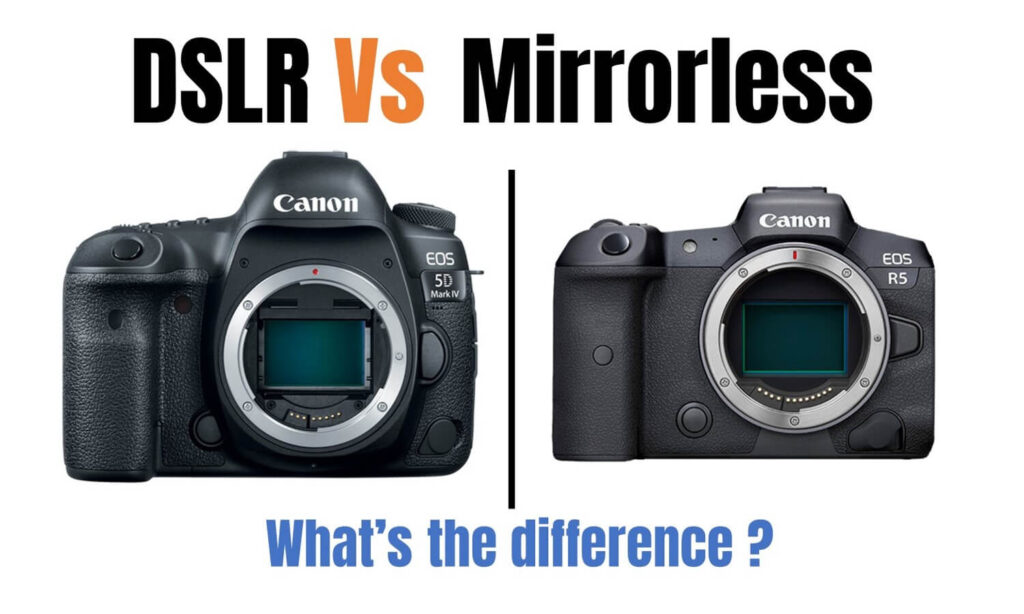 Mirrorless vs DSLR cameras what's the difference?