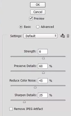 fix grainy images in photoshop