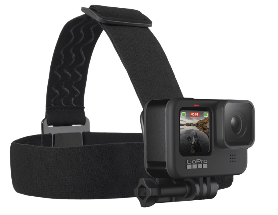 action camera head mount