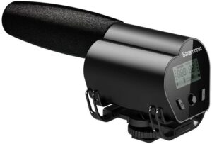 DSLR microphone with recorder